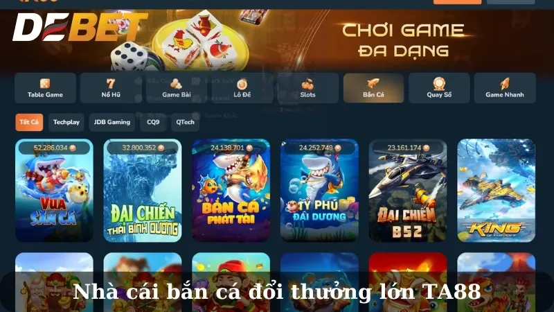 Bắn cá online hấp dẫn