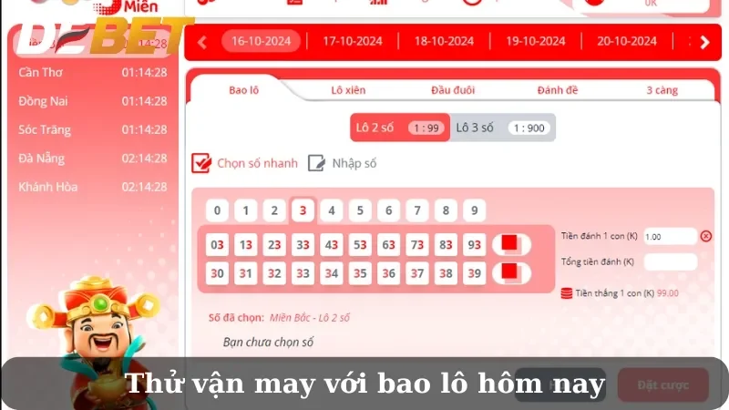 Bao lô 100K trúng bao nhiêu