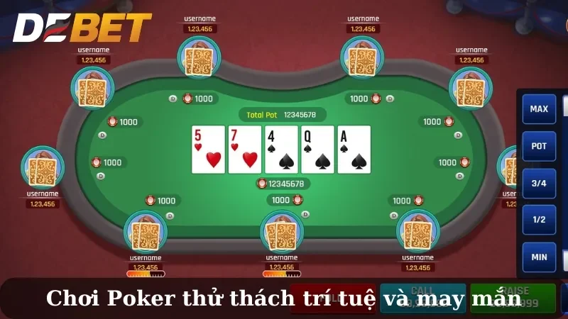 chơi bài poker