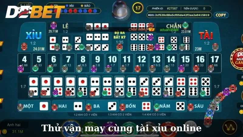 cược tài xỉu online đổi thưởng