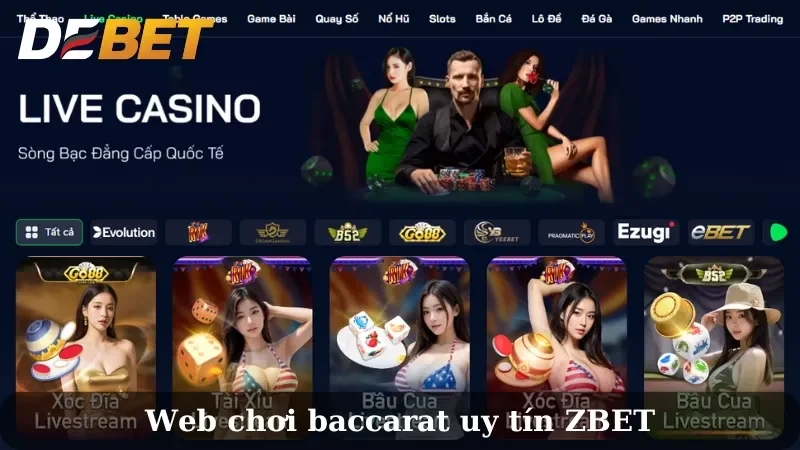 Địa chỉ chơi baccarat uy tín