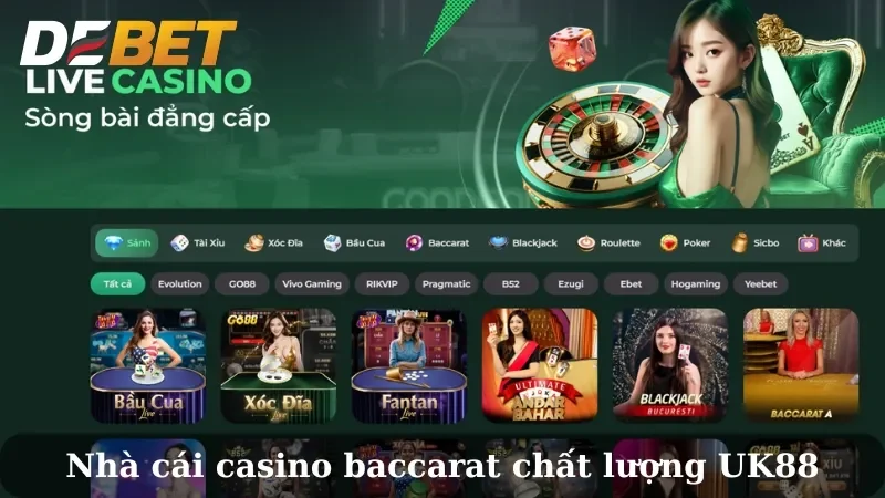 Sòng bài baccarat uy tín