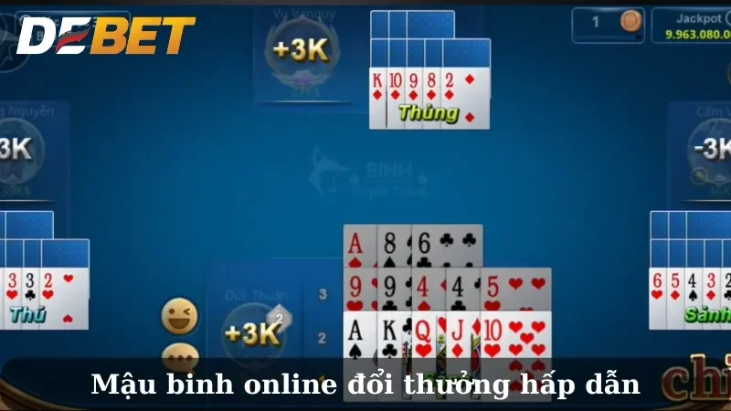 game mậu binh đổi thưởng uy tín