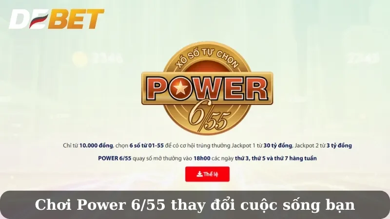 Giải thưởng Vietlott Power 6/55