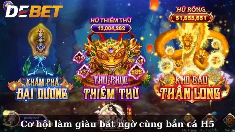 hướng dẫn chơi bắn cá H5