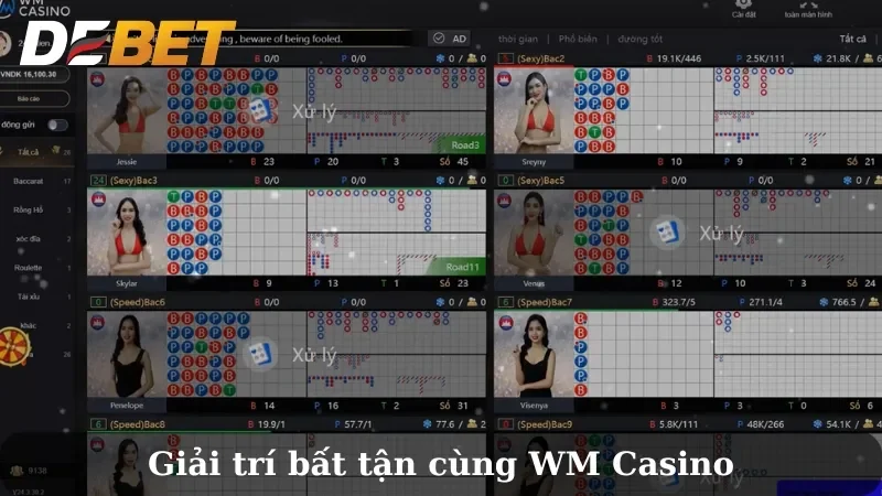 Kinh nghiệm chơi tại WM Casino