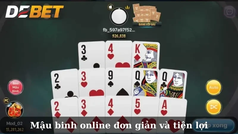 mậu binh online đổi thưởng