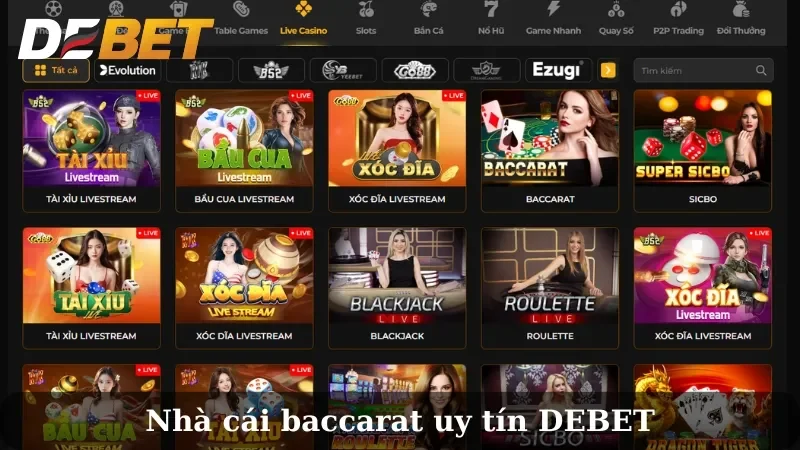 web chơi baccarat uy tín