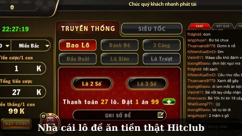 Nhà cái lô đề online uy tín