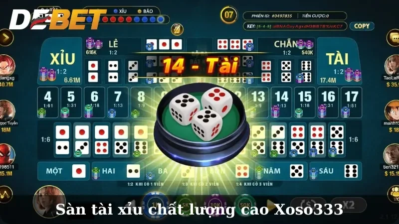 Sàn tài xỉu chất lượng cao