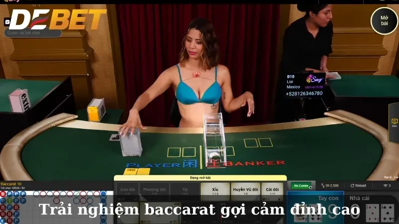 sảnh Sexy Baccarat trực tuyến